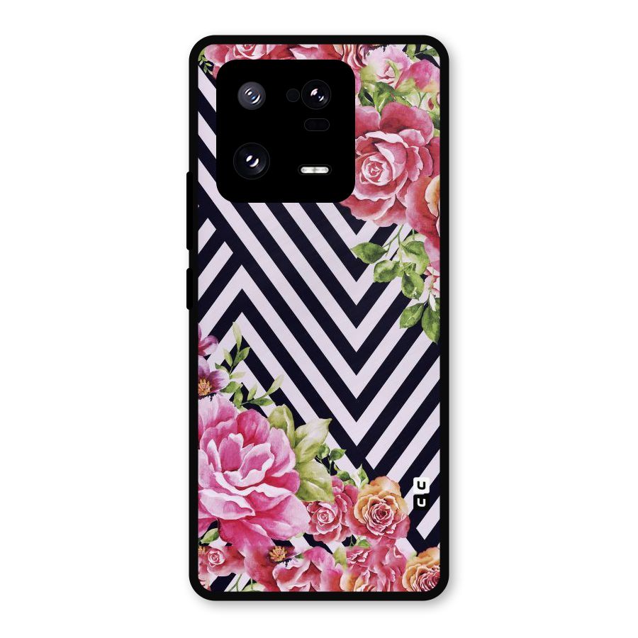 Bloom Zig Zag Metal Back Case for Xiaomi 13 Pro