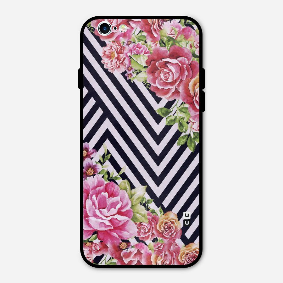 Bloom Zig Zag Metal Back Case for iPhone 6 6s