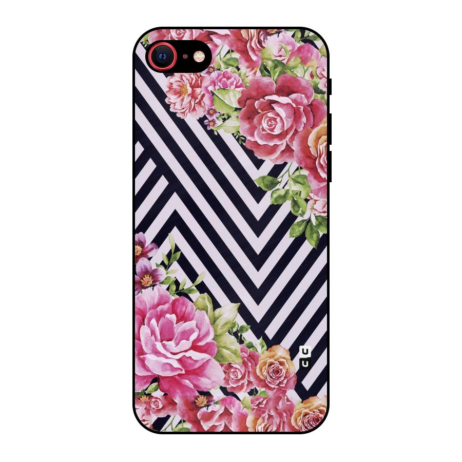 Bloom Zig Zag Metal Back Case for iPhone 7