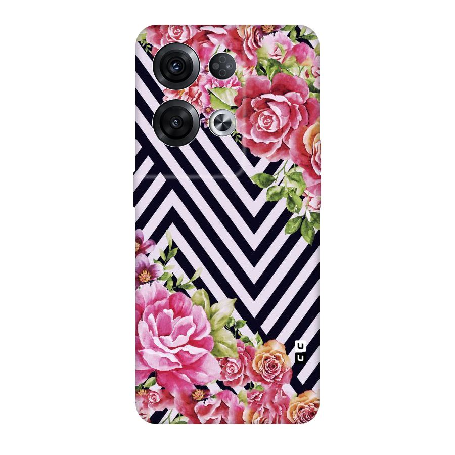 Bloom Zig Zag Original Polycarbonate Back Case for Oppo Reno8 Pro 5G