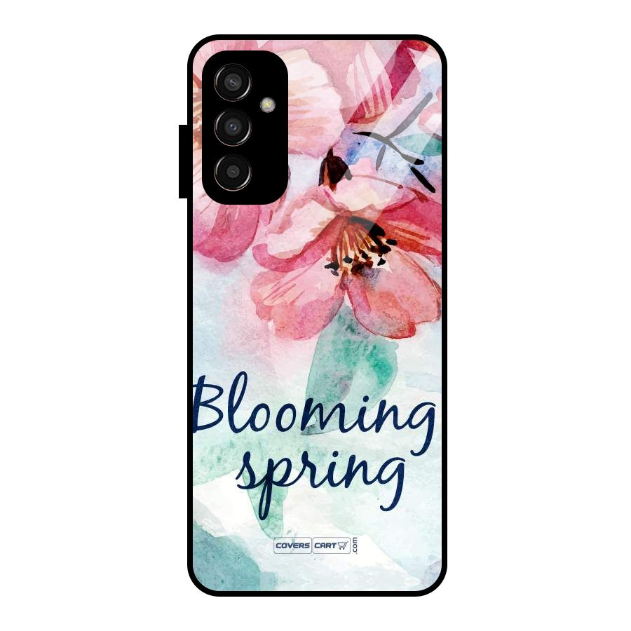 Blooming Spring Glass Back Case for Galaxy F13