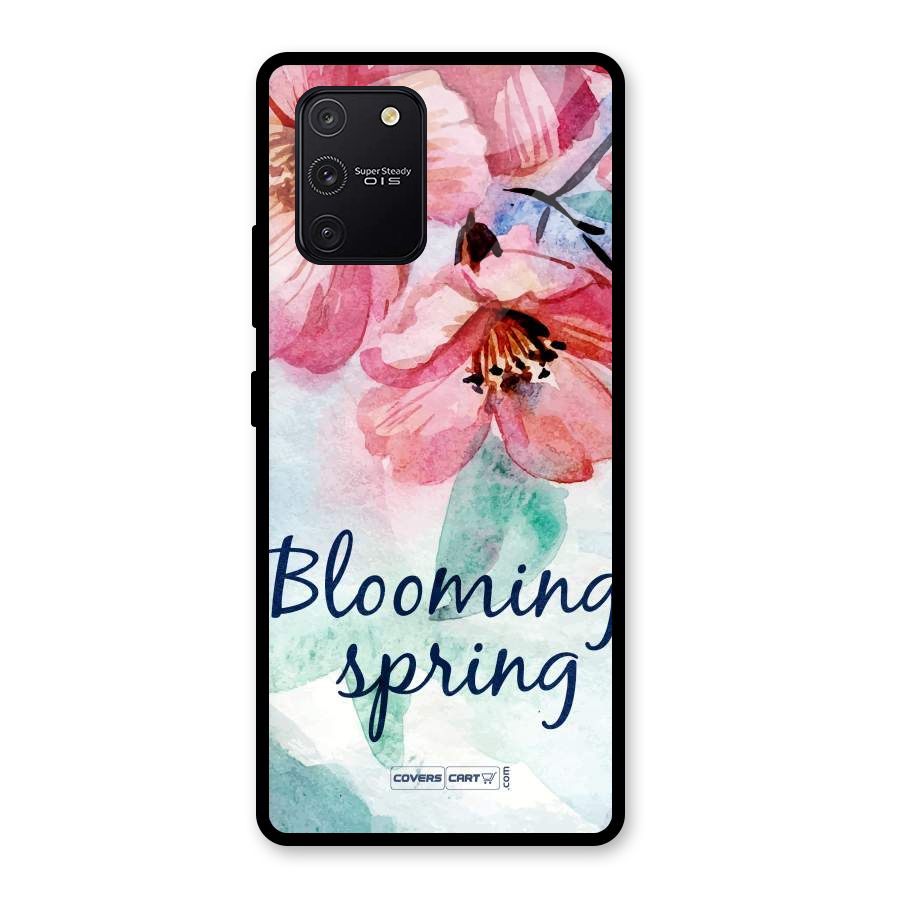 Blooming Spring Glass Back Case for Galaxy S10 Lite