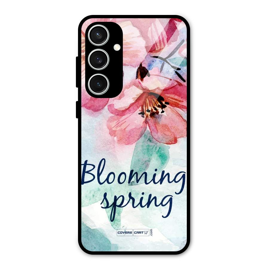 Blooming Spring Glass Back Case for Galaxy S23 FE