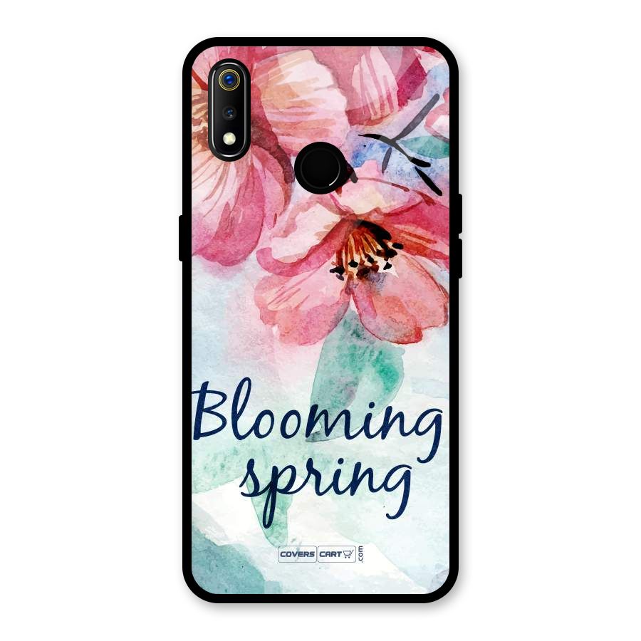 Blooming Spring Glass Back Case for Realme 3i