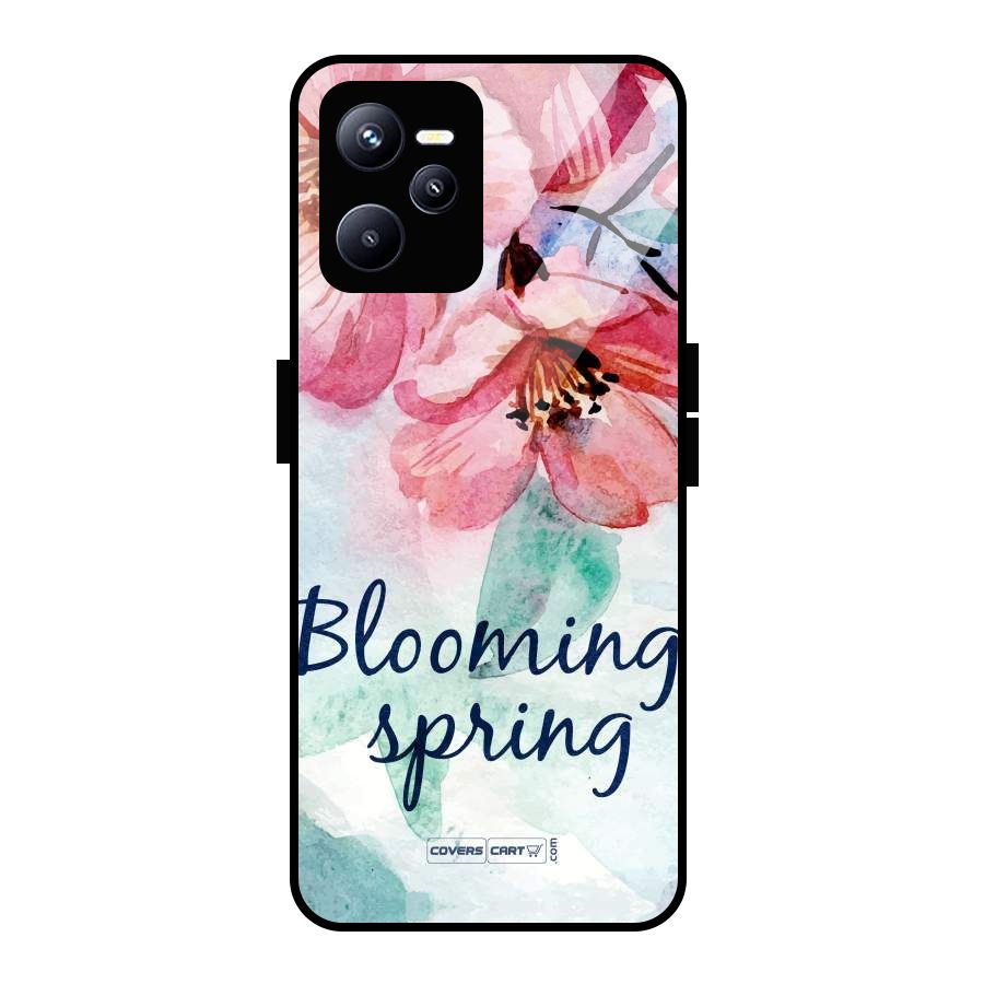 Blooming Spring Glass Back Case for Realme C35