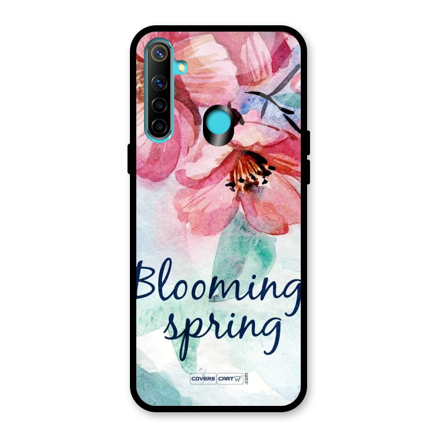 Blooming Spring Glass Back Case for Realme Narzo 10
