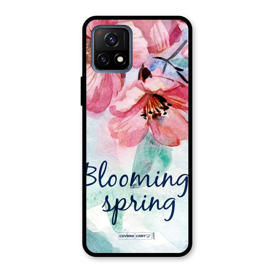 Blooming Spring Glass Back Case for Vivo Y72 5G