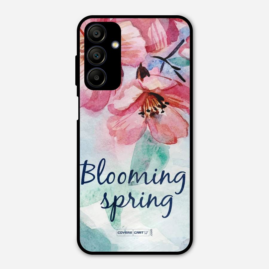 Blooming Spring Metal Back Case for Galaxy A15 5G