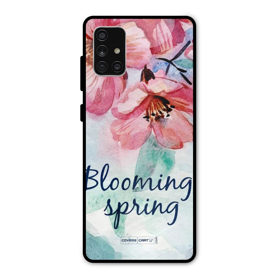 Blooming Spring Metal Back Case for Galaxy A71