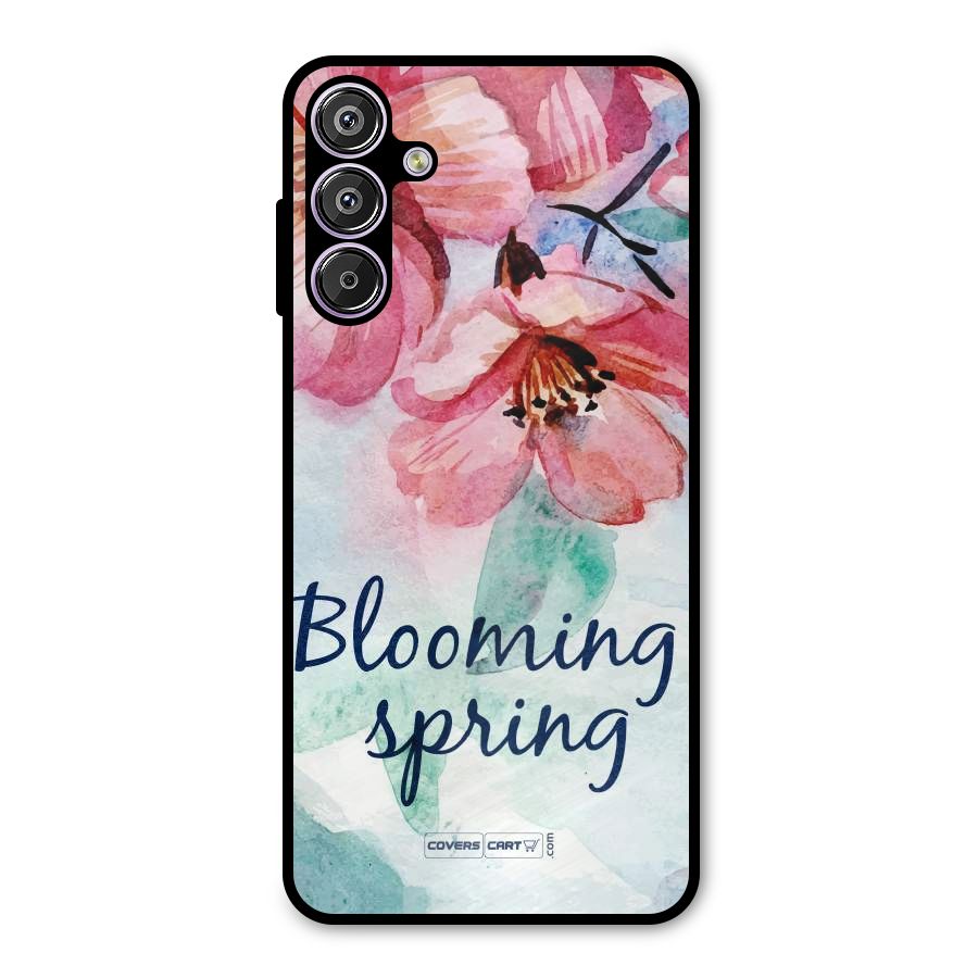 Blooming Spring Metal Back Case for Galaxy F15