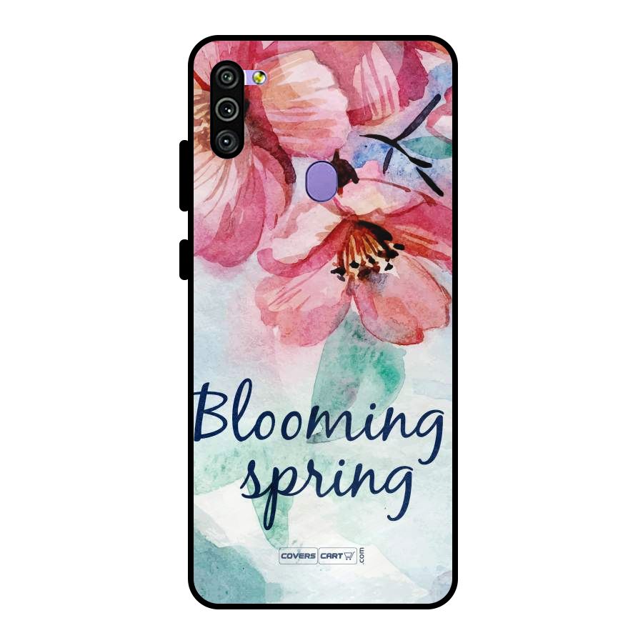 Blooming Spring Metal Back Case for Galaxy M11
