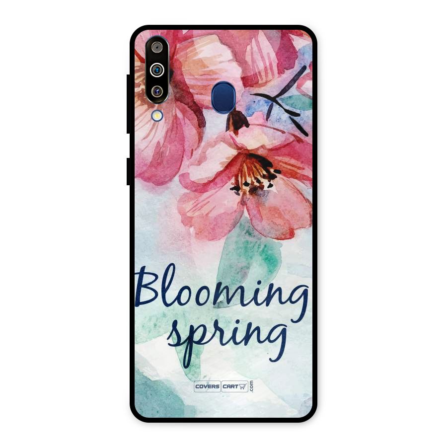 Blooming Spring Metal Back Case for Galaxy M30