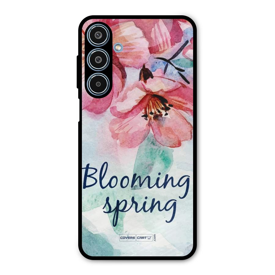Blooming Spring Metal Back Case for Galaxy M35