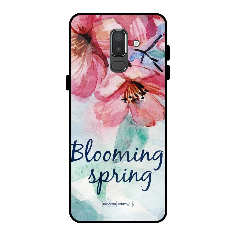 Blooming Spring Metal Back Case for Galaxy On8 (2018)