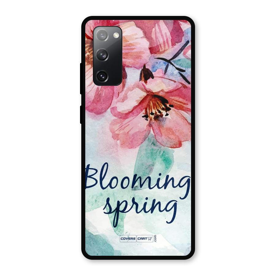 Blooming Spring Metal Back Case for Galaxy S20 FE 5G