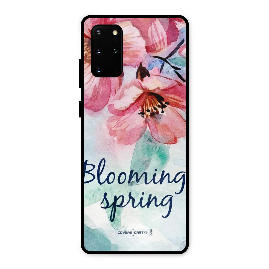 Blooming Spring Metal Back Case for Galaxy S20 Plus