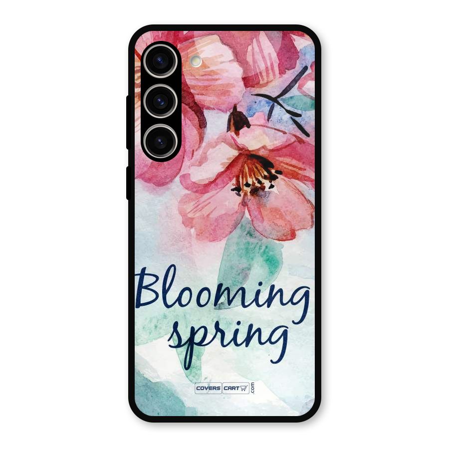 Blooming Spring Metal Back Case for Galaxy S23 Plus