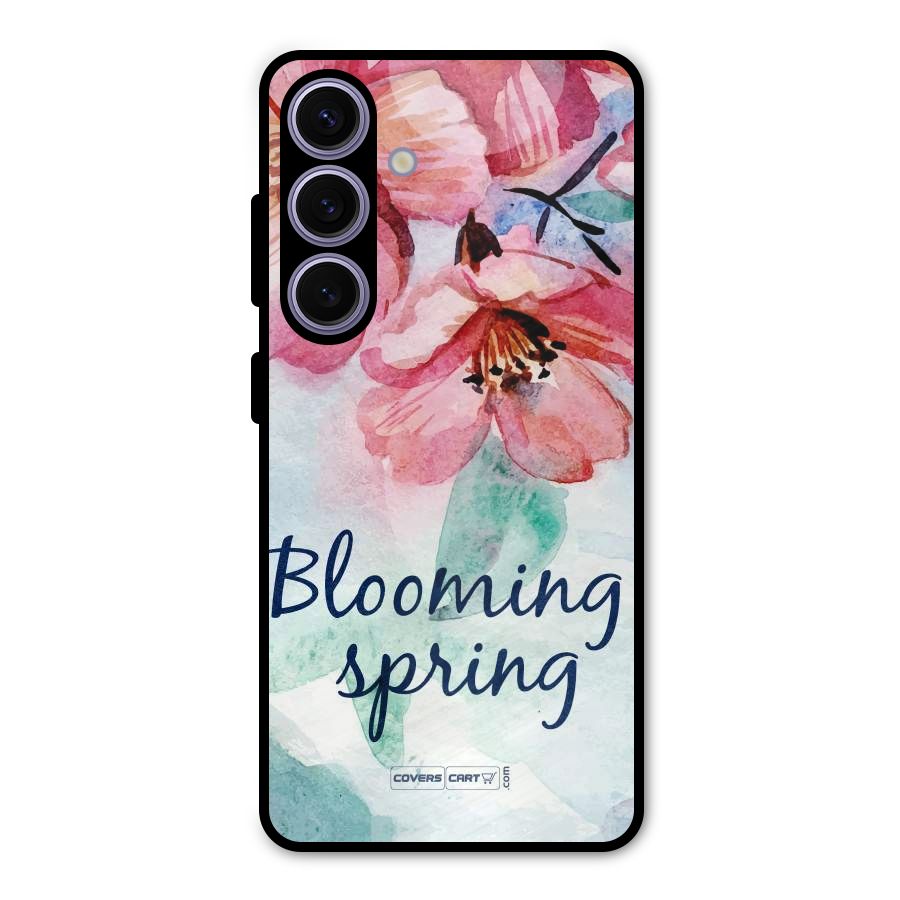 Blooming Spring Metal Back Case for Galaxy S24