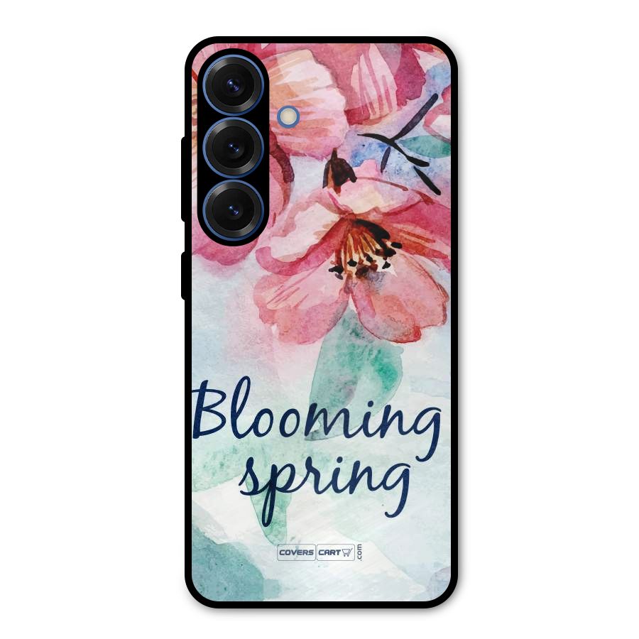 Blooming Spring Metal Back Case for Galaxy S25