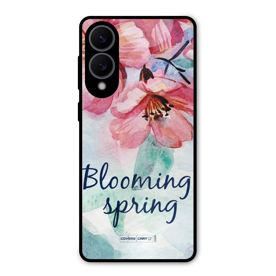 Blooming Spring Metal Back Case for Galaxy S25 Edge