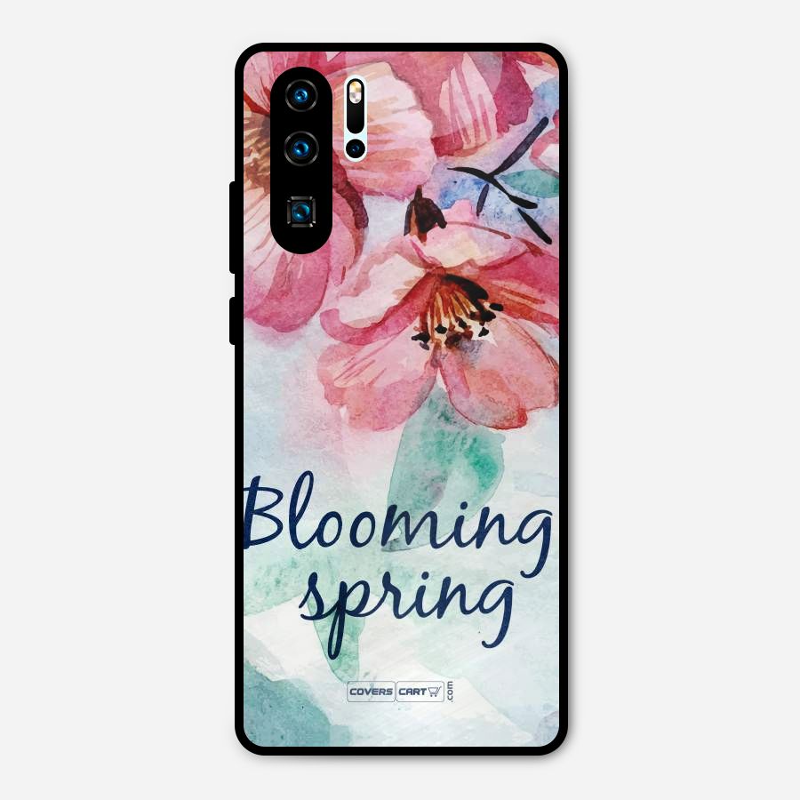 Blooming Spring Metal Back Case for Huawei P30 Pro