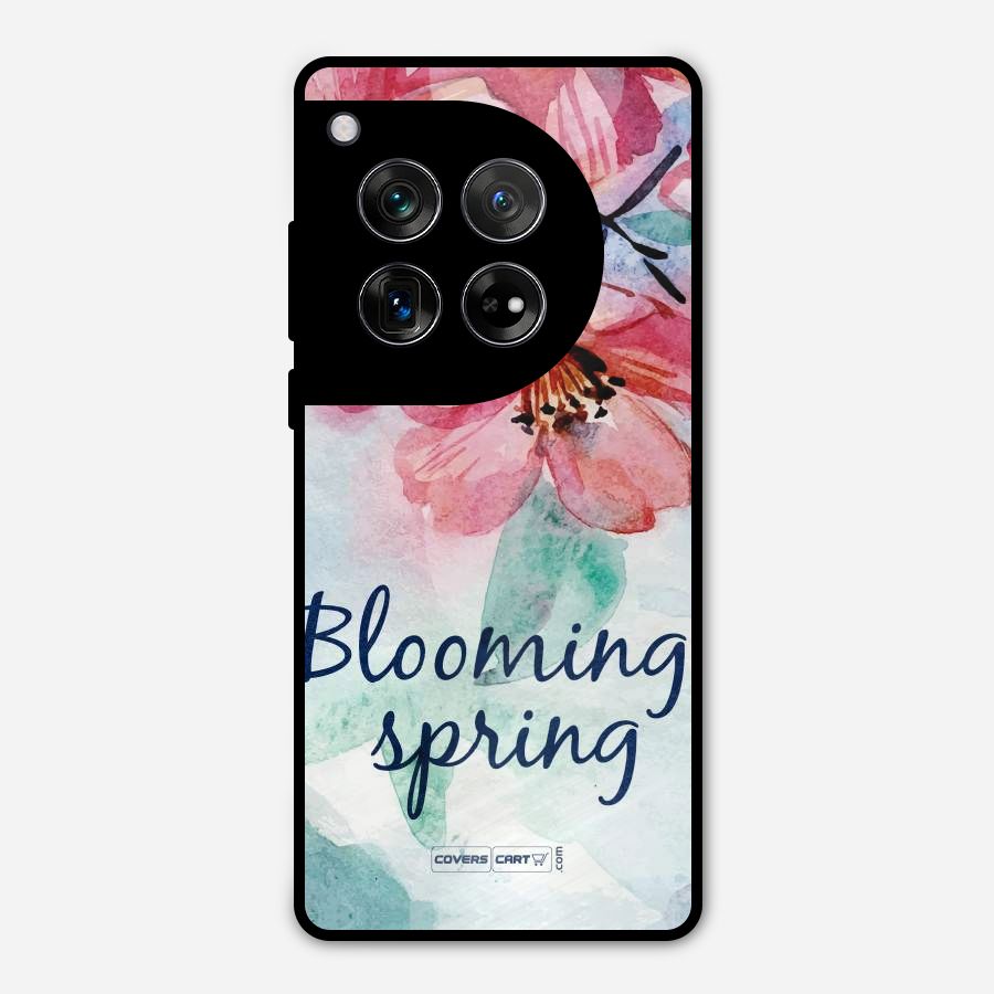 Blooming Spring Metal Back Case for OnePlus 12