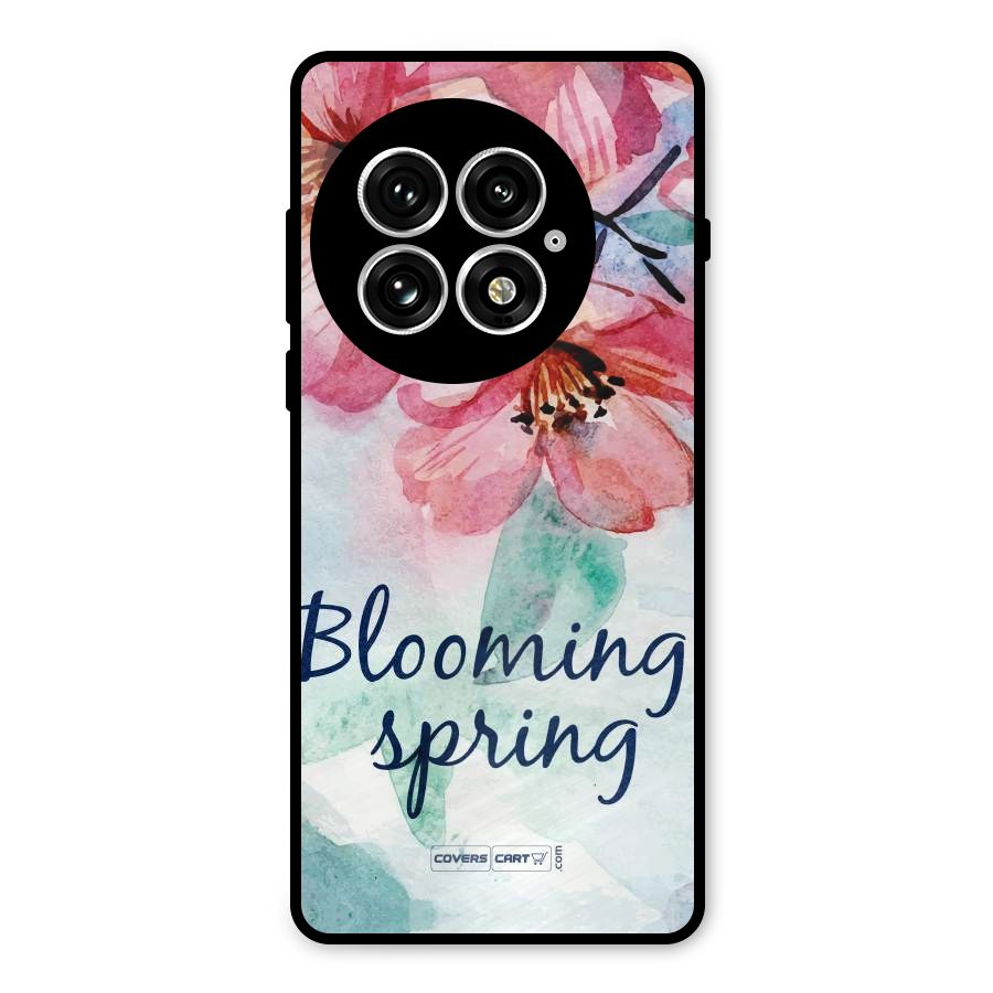 Blooming Spring Metal Back Case for OnePlus 13