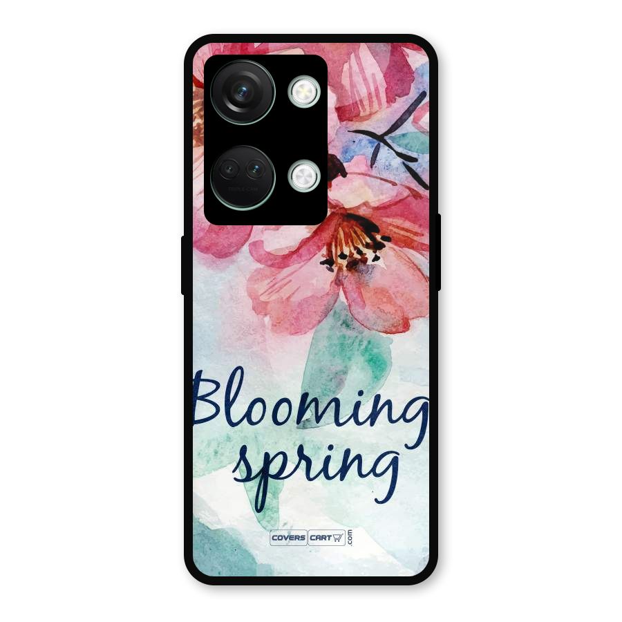 Blooming Spring Metal Back Case for OnePlus Nord 3