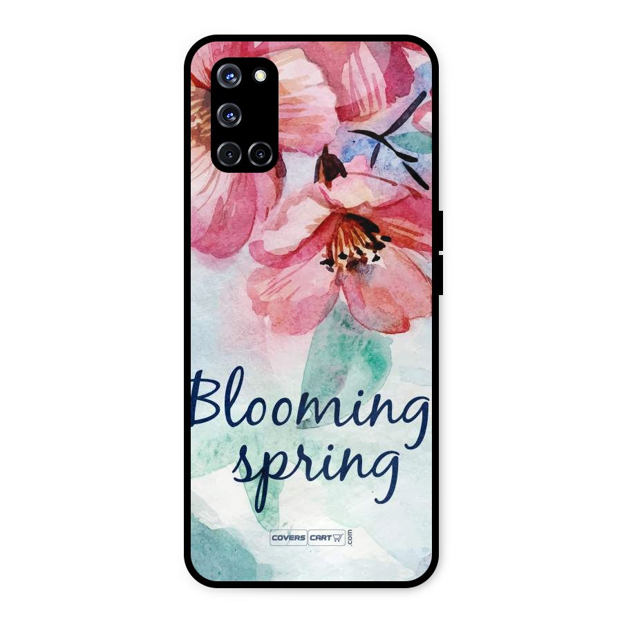 Blooming Spring Metal Back Case for Oppo A52