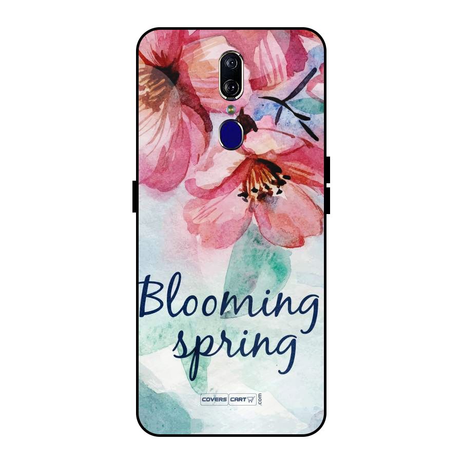 Blooming Spring Metal Back Case for Oppo F11