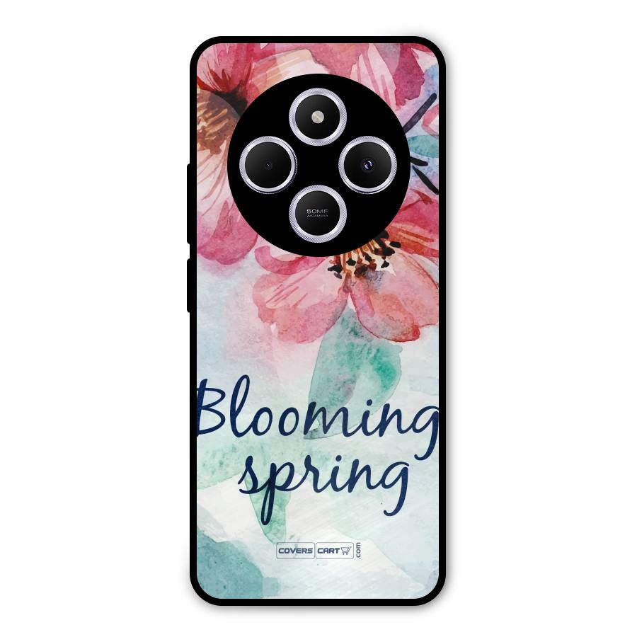Blooming Spring Metal Back Case for Poco M7