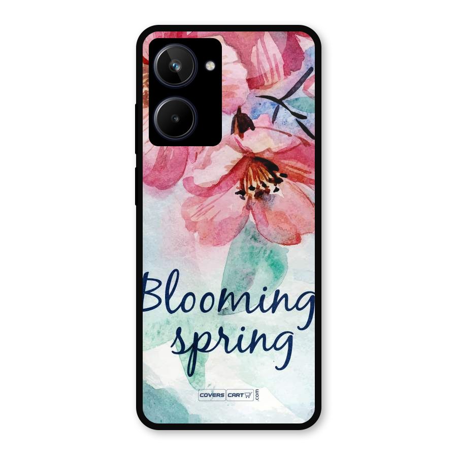 Blooming Spring Metal Back Case for Realme 10