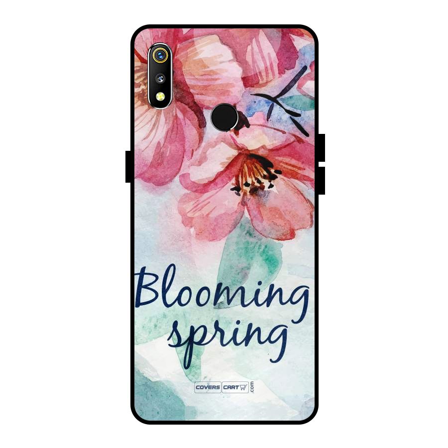 Blooming Spring Metal Back Case for Realme 3