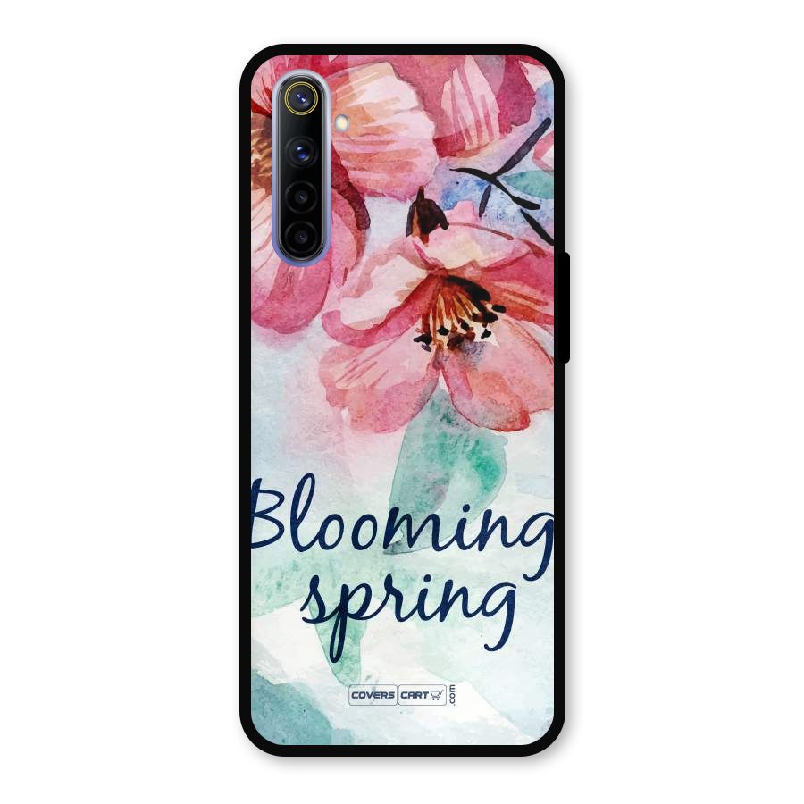 Blooming Spring Metal Back Case for Realme 6i