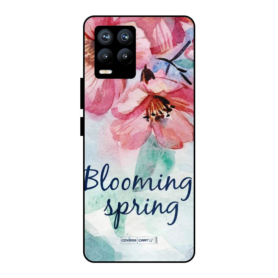 Blooming Spring Metal Back Case for Realme 8 Pro