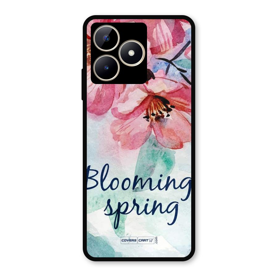Blooming Spring Metal Back Case for Realme C53