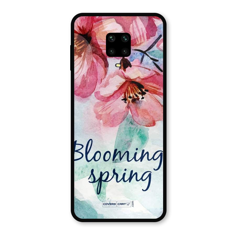 Blooming Spring Metal Back Case for Redmi Note 10 Lite