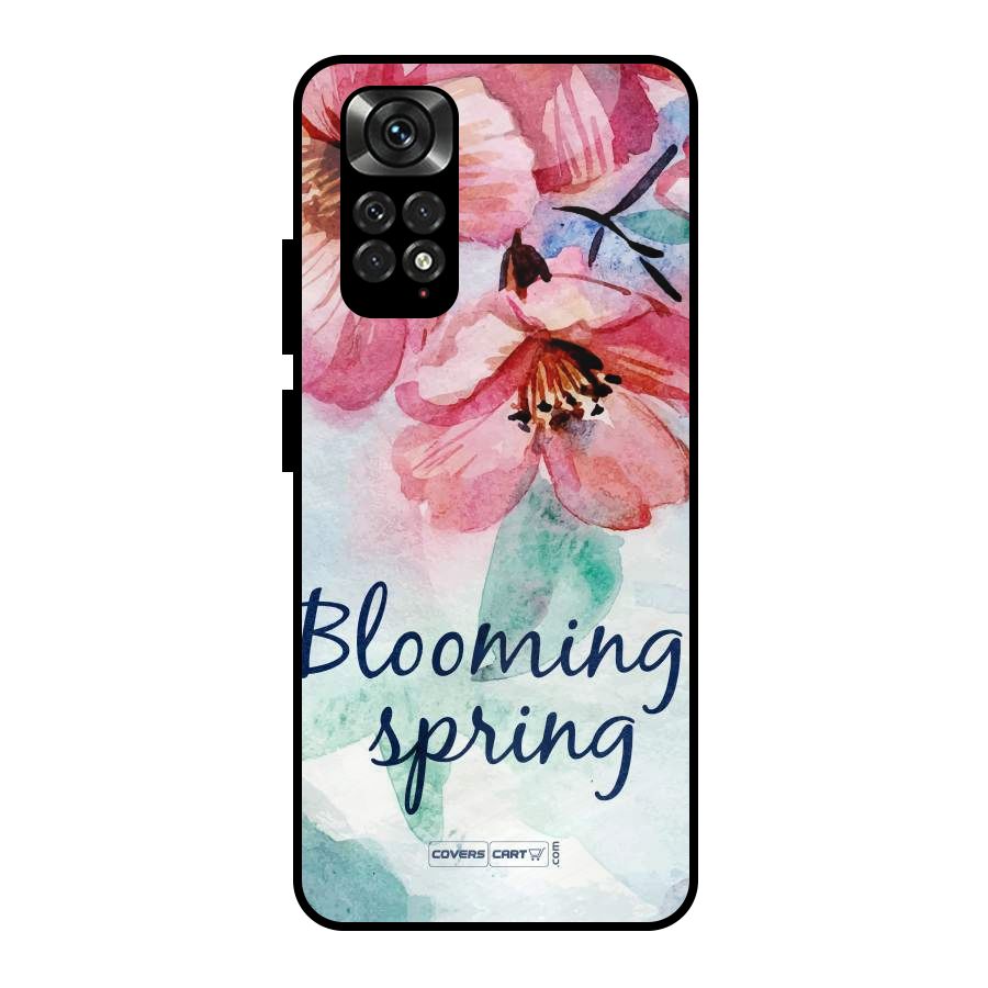 Blooming Spring Metal Back Case for Redmi Note 11 Pro Plus 5G
