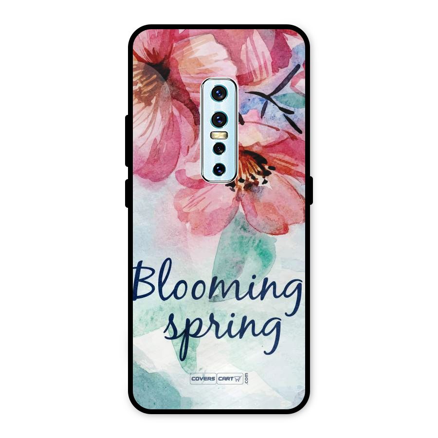 Blooming Spring Metal Back Case for Vivo V17 Pro