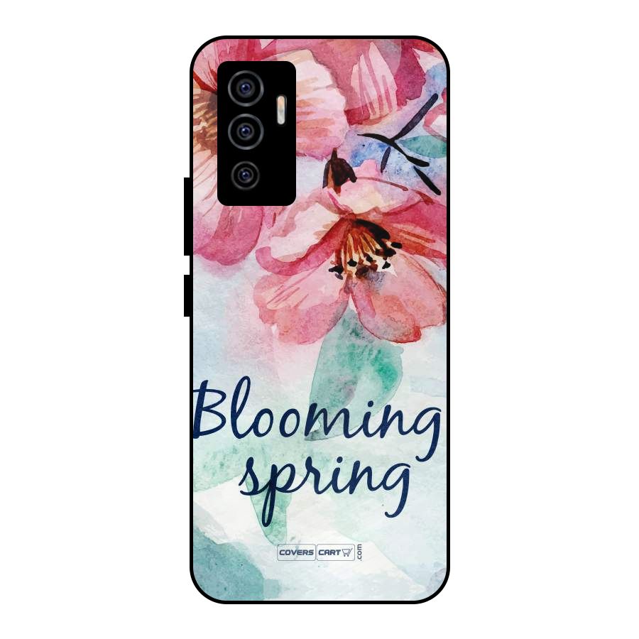 Blooming Spring Metal Back Case for Vivo V23e