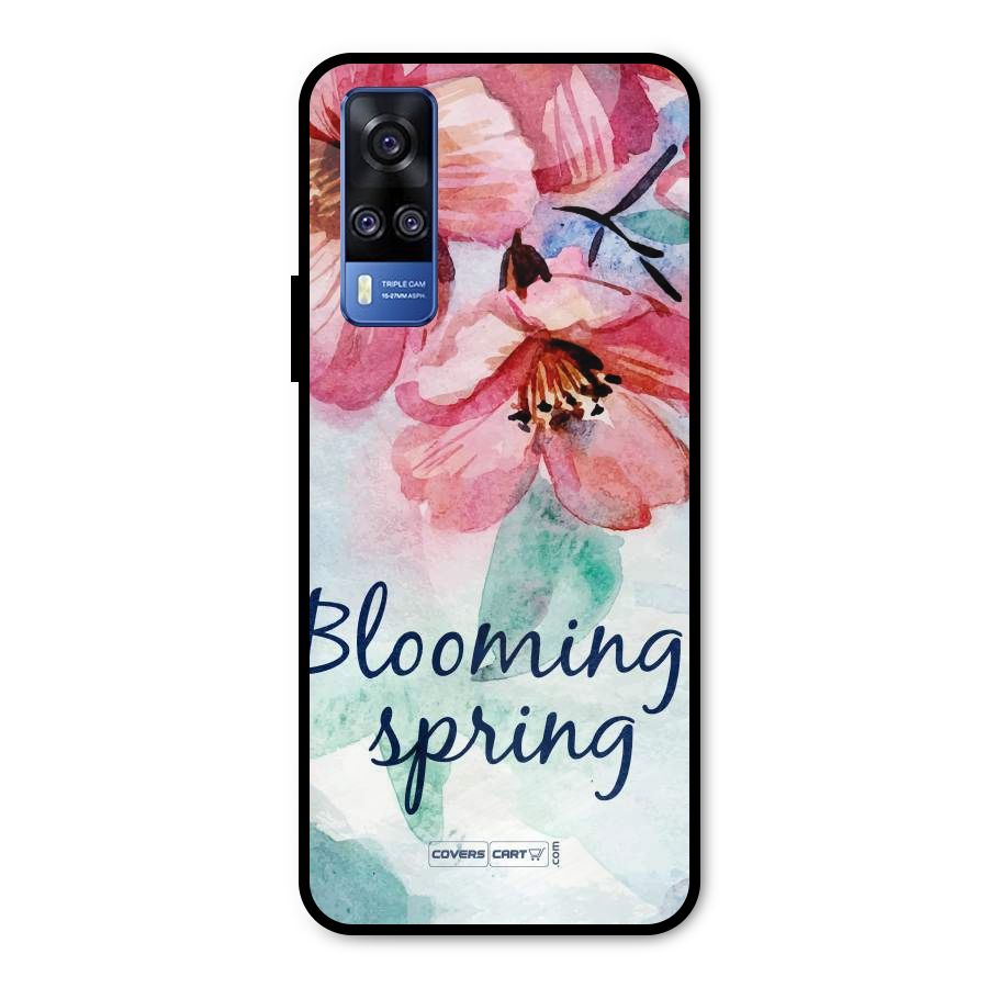 Blooming Spring Metal Back Case for Vivo Y31
