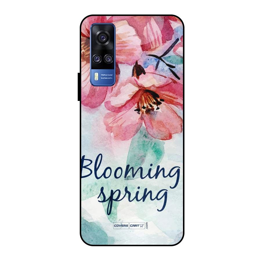 Blooming Spring Metal Back Case for Vivo Y51