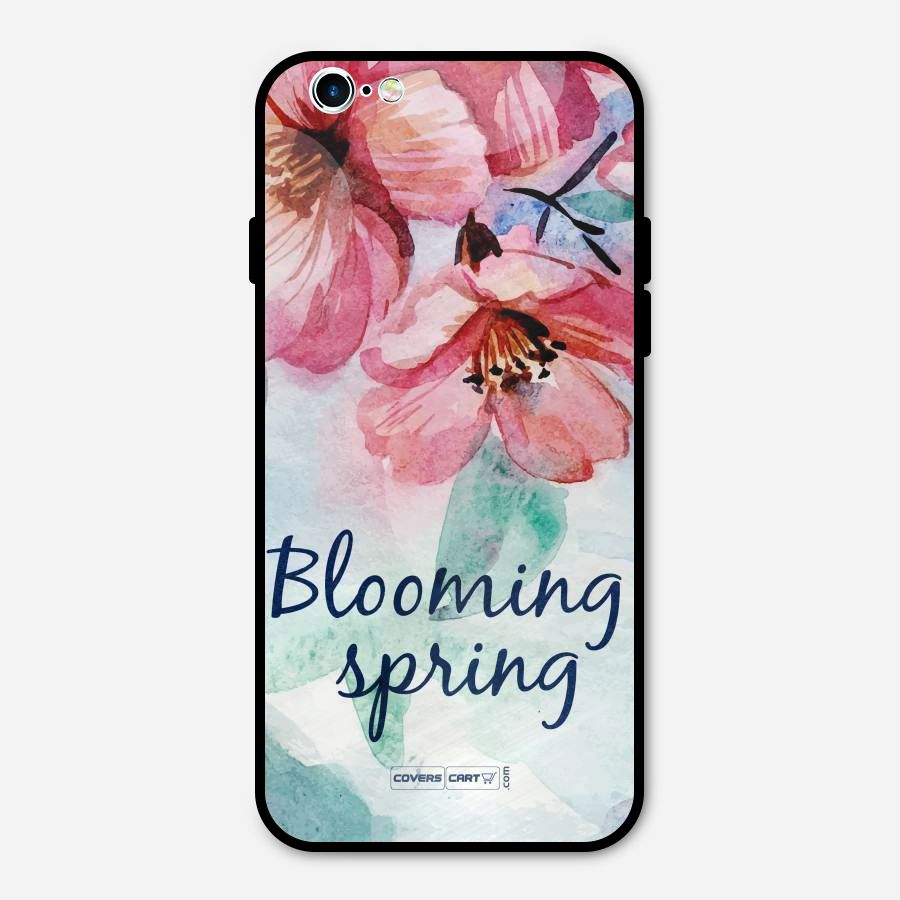 Blooming Spring Metal Back Case for iPhone 6 6s
