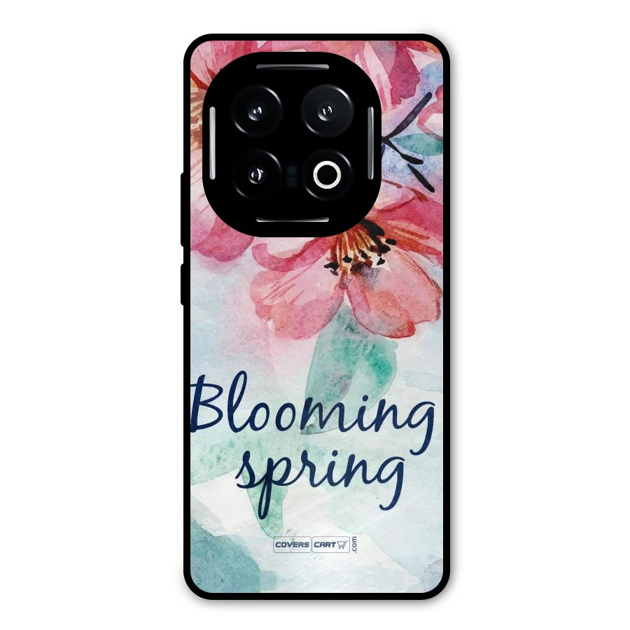 Blooming Spring Metal Back Case for iQOO 13
