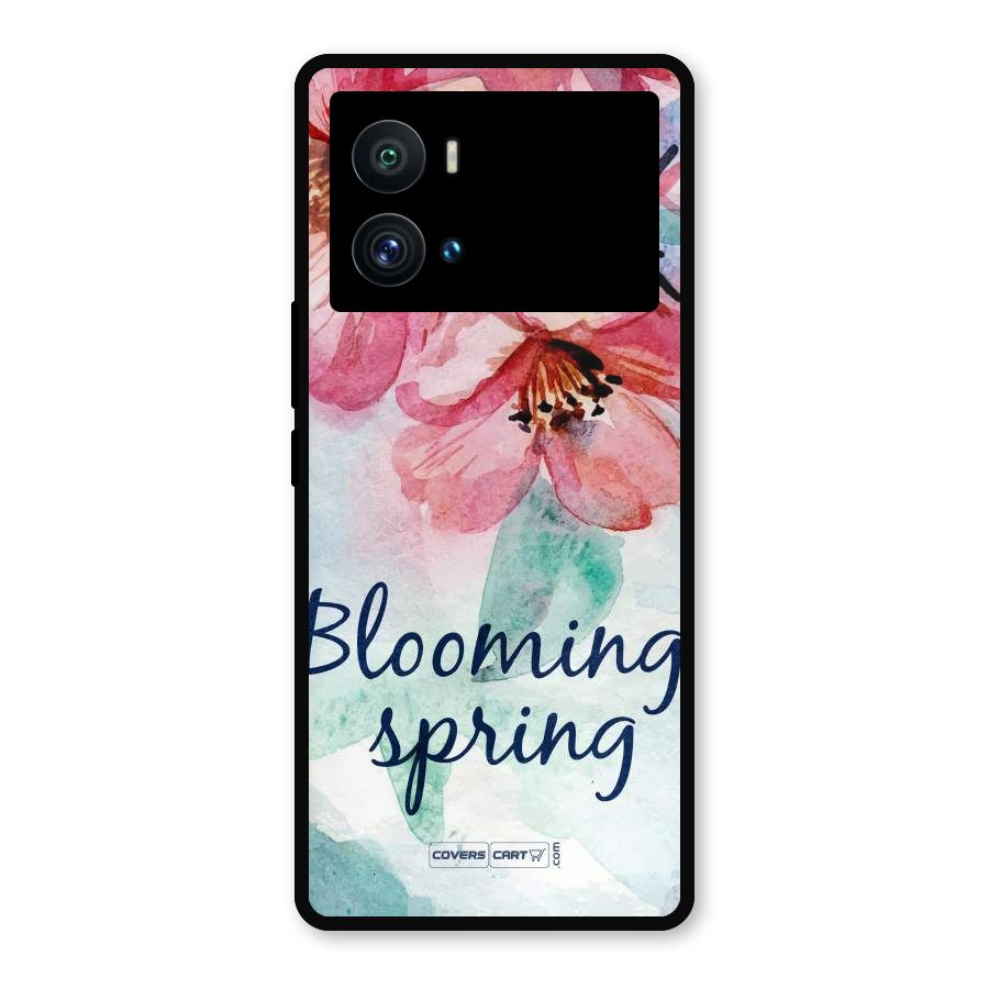 Blooming Spring Metal Back Case for iQOO 9 Pro