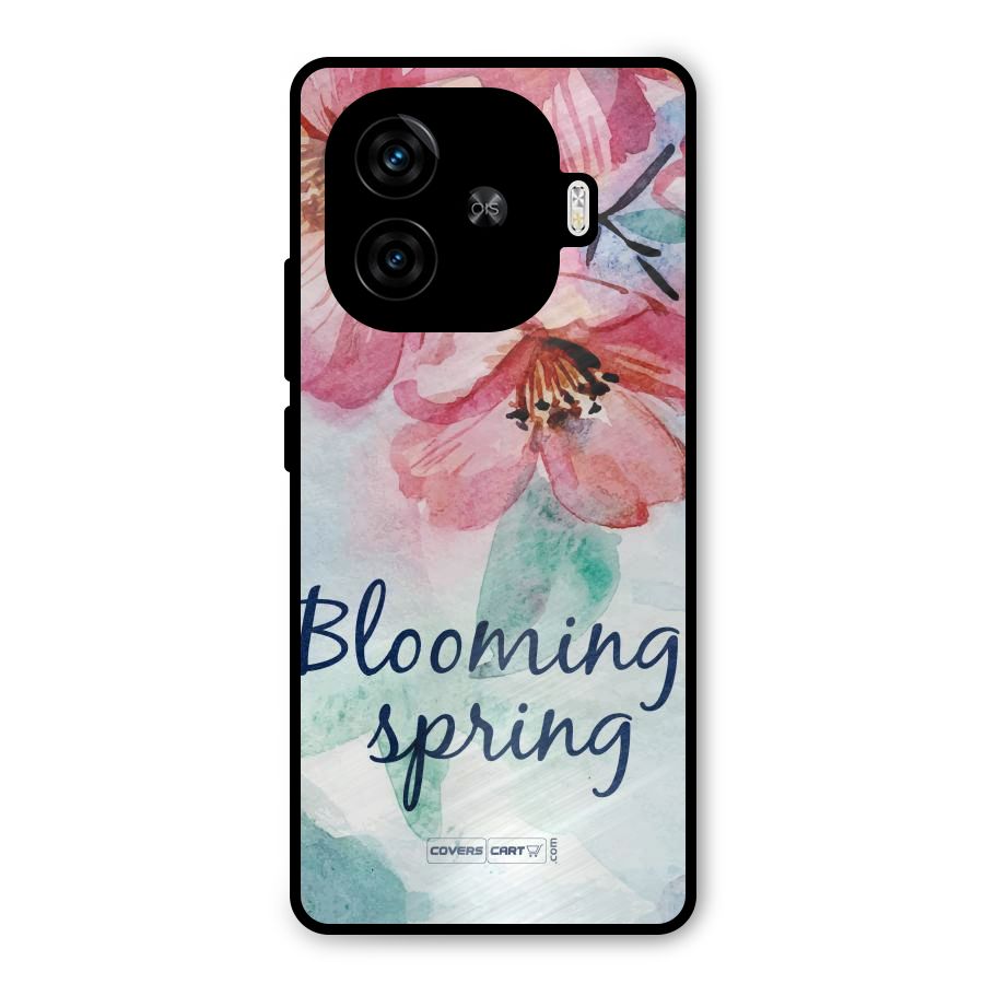 Blooming Spring Metal Back Case for iQOO Neo 10R