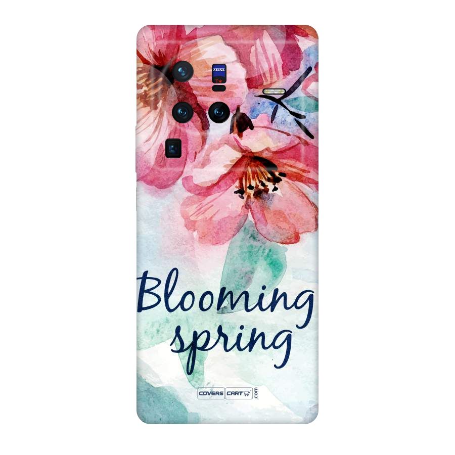 Blooming Spring Original Polycarbonate Back Case for Vivo X80