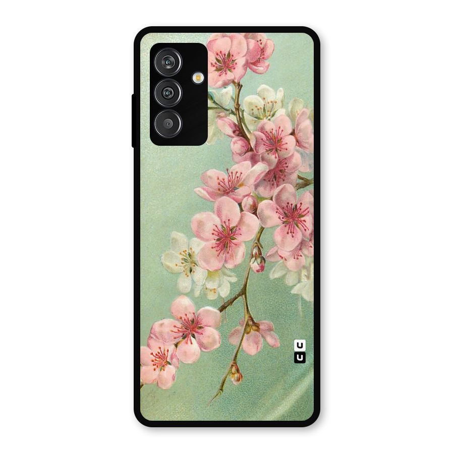 Blossom Cherry Design Metal Back Case for Galaxy F13