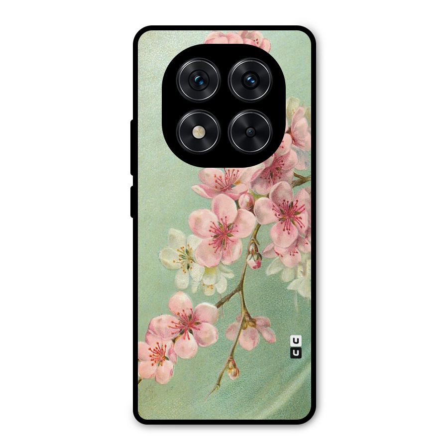 Blossom Cherry Design Metal Back Case for Redmi Note 14 Pro 5G