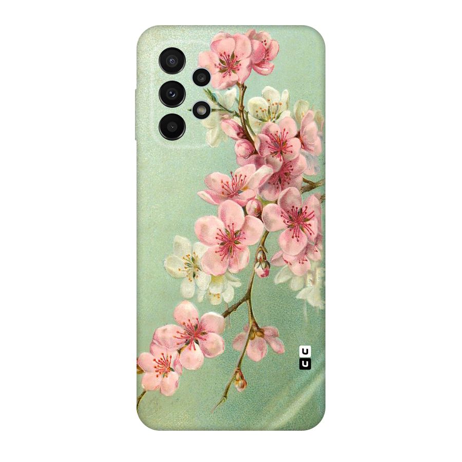 Blossom Cherry Design Original Polycarbonate Back Case for Galaxy A23